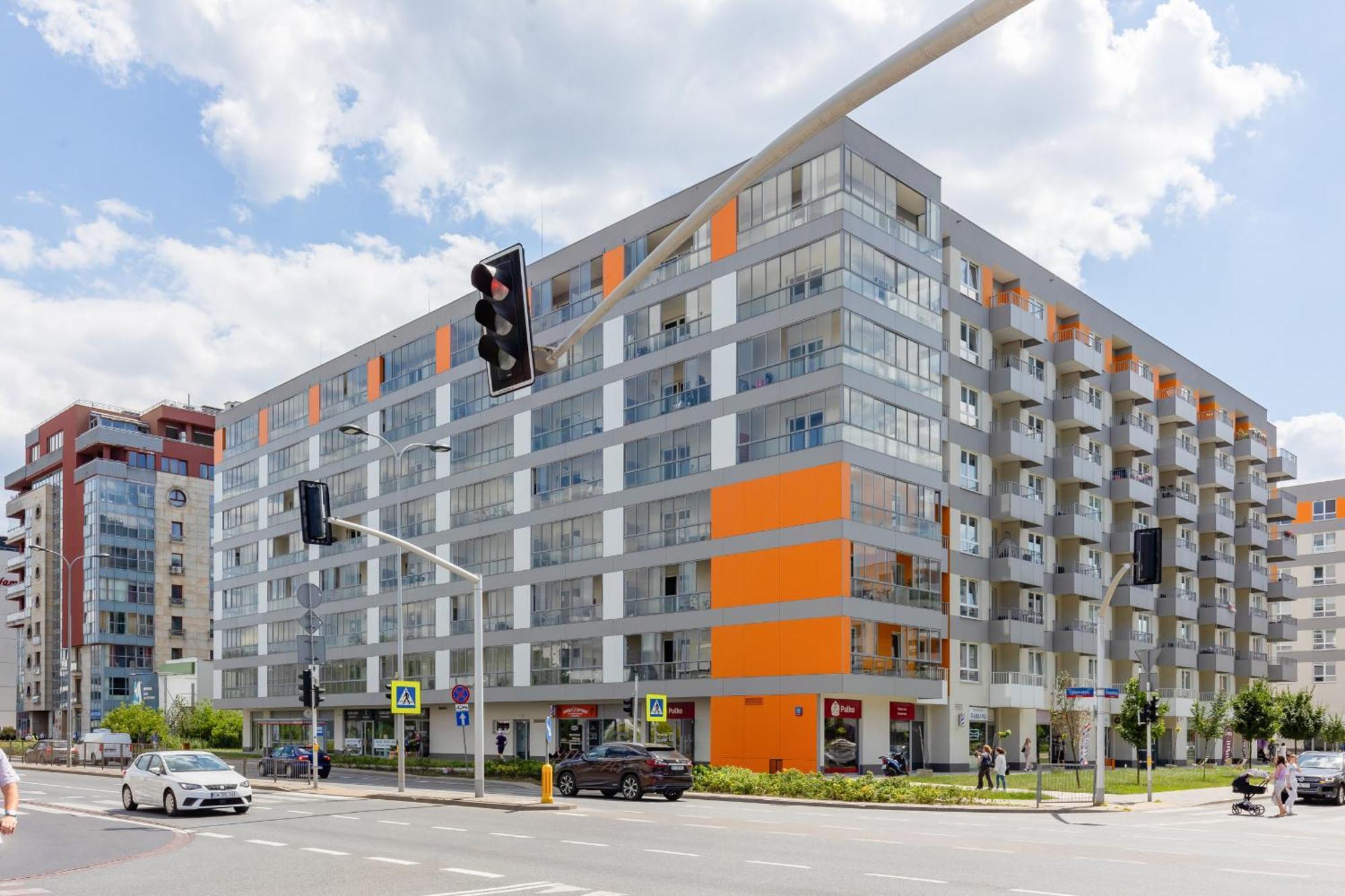 Elegant Apartments With Balcony & Parking Warsaw By Noclegi Renters Kültér fotó